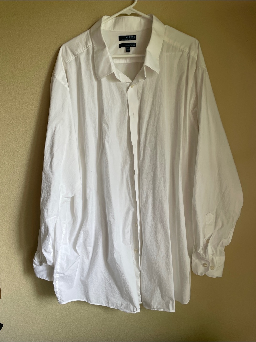 Murano White Classic Button-Up dress shirt 4XT